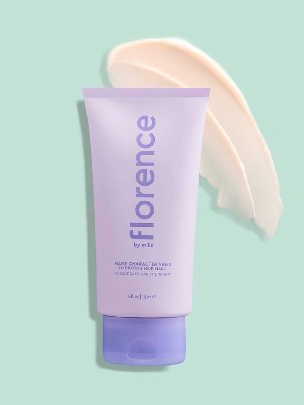 Florence by Mills Hydrating Hair Mask - Lavender Tube